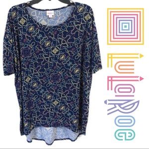 🆕 LuLaRoe | Navy Multi Print Tunic